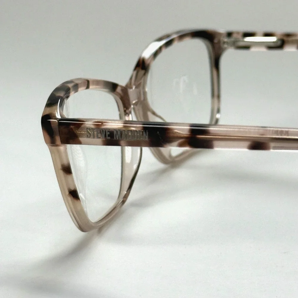 STEVE MADDEN CV Carmmen Eyelgasses Frame Only 54-16-145 Pink Tortoise Full Rim